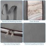 Fixwal 4-Pack Extra Large Blanket Storage Bags