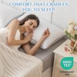 Fluffy Queen Size Pillows Set for All Sleepers