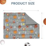 David's Kids 4 Piece Soft Sports Toddler Bedding Set