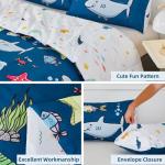 Ocean-Themed 3-Piece Boys Comforter Set