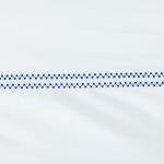 Dreamology White Duvet Cover Luxury Hotel-Quality 100% Cotton Sateen T300 Embroidered Duvet Cover with 2 Pillow Shams Hypoallergenic Button Closure 3 Pieces Duvet Covers Set, Comforter Not Included