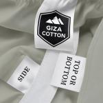 Giza Egyptian Cotton King Sheet Set - Silver Gray