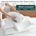 Queen 4-Piece Premium Egyptian Cotton Sheet Set