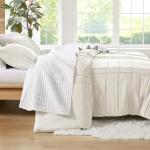 Neutral Cal King Duvet Cover Set - 3 Pieces