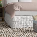 Luxurious 1500 Thread Count Ruffle Bed Skirt