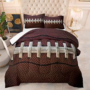 Kids Football Comforter Set for Boys, Queen Size