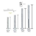 20-Piece Crib Screw Replacement Kit for Beds