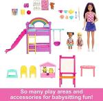 Barbie Skipper Ultimate Daycare Playset with Bunk Beds
