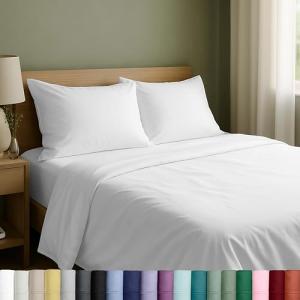 California Design Den King Size Cotton Sheet Set