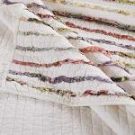 Bella Ruffled 3-Piece King Quilt Set