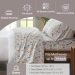 Sleep Philosophy True North Flannel Animal Print Queen Bedding Set