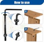 Taiss 16-Piece Crib Screw Replacement Kit