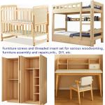 20-Piece Crib Screw Replacement Kit for Beds