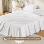Rose&Risy White Queen Sheet Set, 4 Pieces