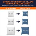 Amazon Basics 18" Hypoallergenic Pillow Inserts - 2 Pack