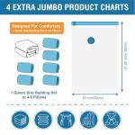 XXL Jumbo Vacuum Storage Bags for Bedding