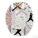 4 Piece Baseball Toddler Bedding Set for Boys