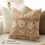 Vintage Floral Print Pillow Covers Set of 2