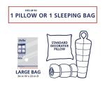 Large Space-Saving Vacuum Bags for Bedding - 4 Pack