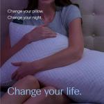 DreamyBlue Premium Shredded Memory Foam Pillow