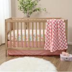 Peanutshell Floral Baby Crib Bedding Set - 3 Pieces