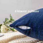 Decorative Lumbar Support Pillow Covers Set of 2