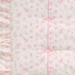 Coquette Floral Pink Bows Baby Crib Set