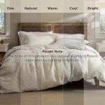 Bedsure Waffle Texture Queen Duvet Cover Set