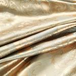 Rose Gold Satin Duvet Cover Set, 3-Piece
