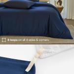 Sapphire Bamboo Duvet Cover Set - King Size