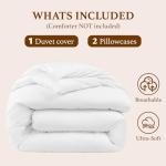 Queen Luxury Egyptian Cotton Duvet Cover Set