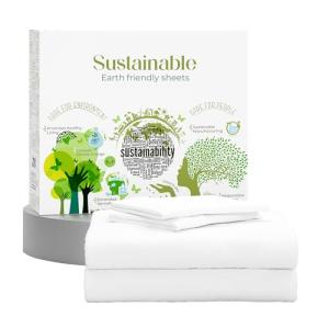 Luxurious 100% Cotton Queen Bed Sheet Set