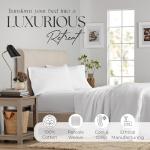 Luxurious 100% Cotton Queen Bed Sheet Set