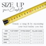 Luxurious 100% Cotton Queen Bed Sheet Set