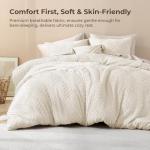 Beige California King Tufted Comforter Set