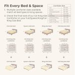 Beige California King Tufted Comforter Set