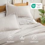 Bedsure Quilts Queen Size - Queen Quilt Bedding Set Bedspread Coverlet Comforter, Lightweight Corduroy Pattern Bedspread, 3-Piece Set with 90"x96" Coverlet & 2 Pillow Shams, All-Season Soft Microfiber