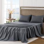 Ultra Soft Twin Bed Sheet Set - Dark Grey