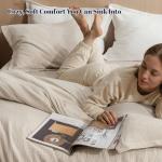 PHF Queen Cotton Muslin Comforter Set - 3 Pieces