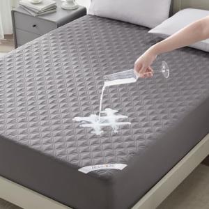 Noiseless Waterproof Mattress Protector for Full Beds