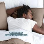 Ultra-Soft Taupe Pillow Sham Covers Set of 2