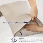 Cotton Waffle Pillow Shams King Size - 2 Pack