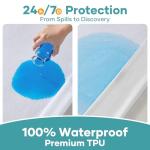 Queen Waterproof Mattress Protector - Hypoallergenic & Soft