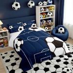 Football Comforter Set for Kids - Full Size