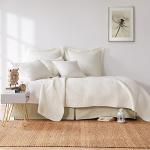 Levtex Home King Faux Linen Dust Ruffle