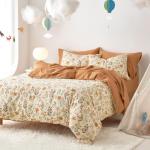 Floral Bedding Set for Girls - Twin Size