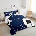 Football Comforter Set for Kids - Full Size
