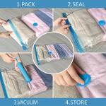 20 Pack Vacuum Storage Bags for Bedding and Clothes