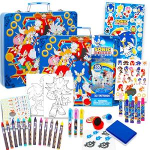 Sonic The Hedgehog Kids Art Set Bundle