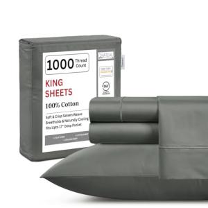 Chateau Home Collection King Cotton Sheet Set